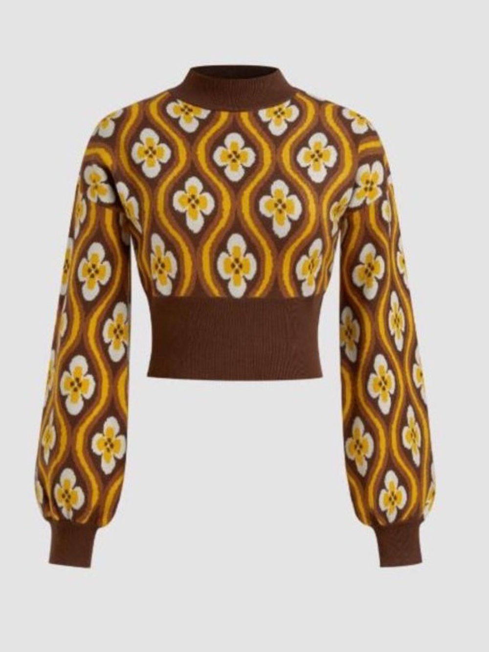 Cider Women’s Chestnut Brown Ribbed Knit Topside XS